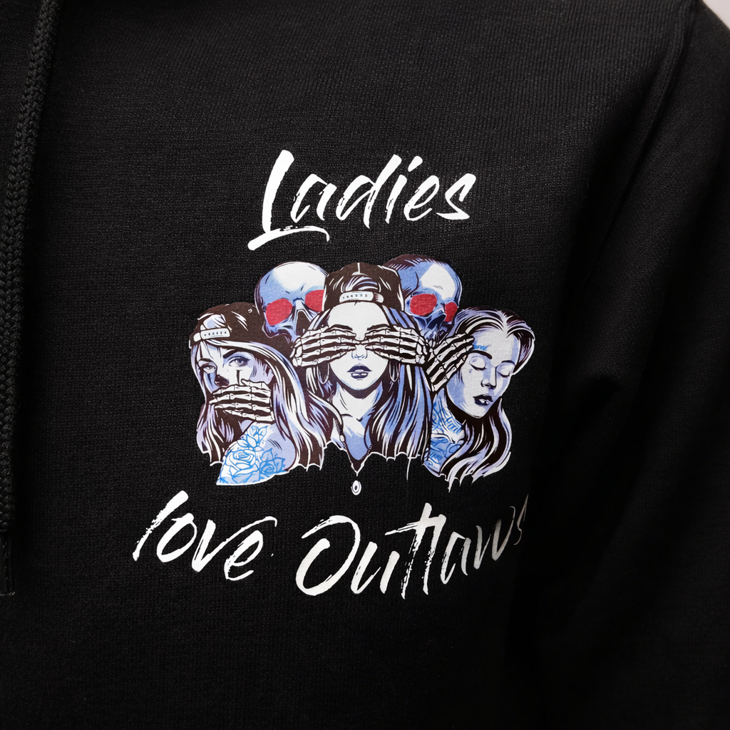 Sweat fermeture zip "ladies crew"