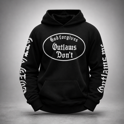 Sweat hoodie homme God Forgives Outlaws Don't