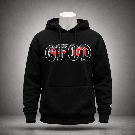 Sweat-shirt Full patch GFOD RED EYE brodé
