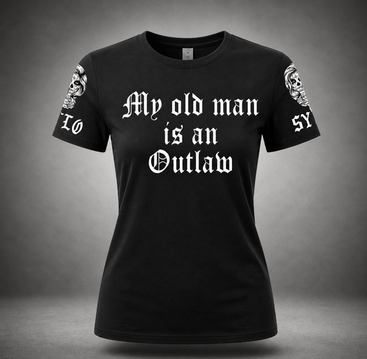 T-shirt femme "My old man"