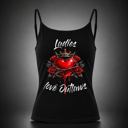 Débardeur femme "Ladies love Outlaws"