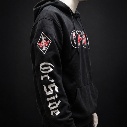 Sweat-shirt Full patch GFOD RED EYE brodé