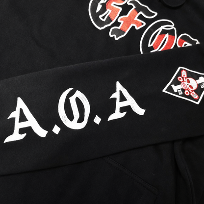 Sweat-shirt Full patch GFOD RED EYE brodé