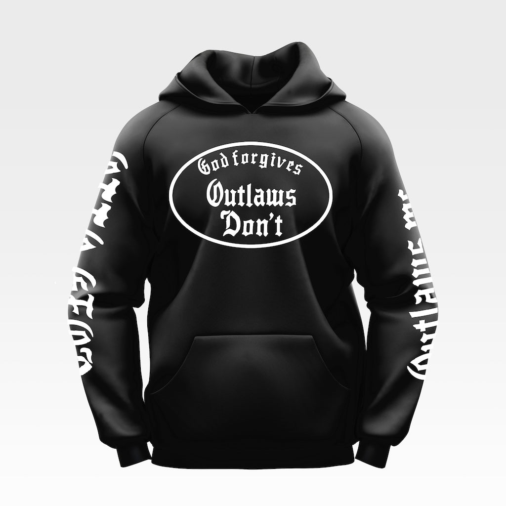 Sweat hoodie homme God Forgives Outlaws Don't