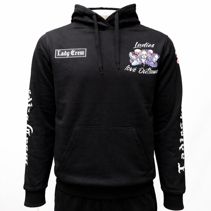 Sweat hoodie "ladies crew"