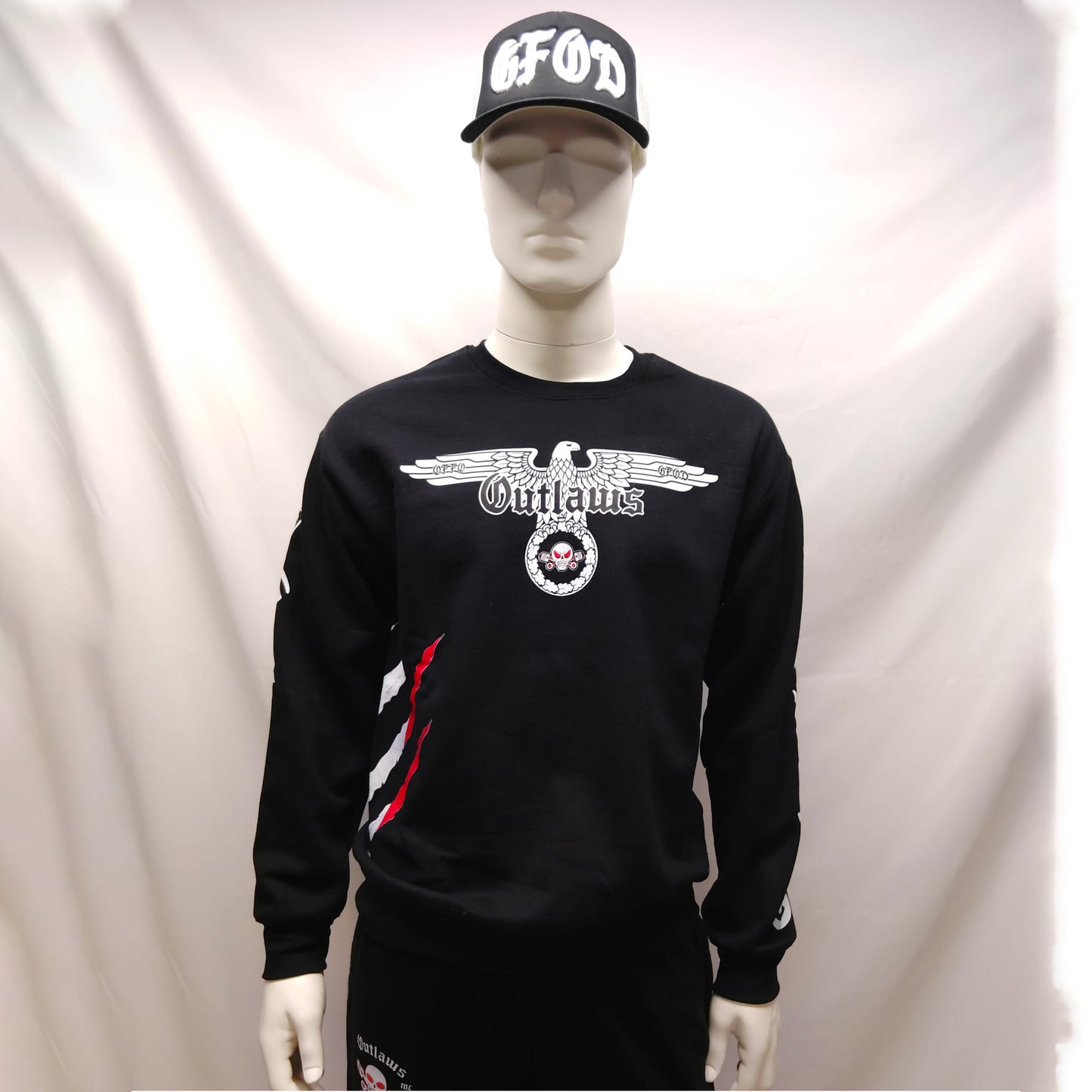 Sweat-shirt Full patch Eagle