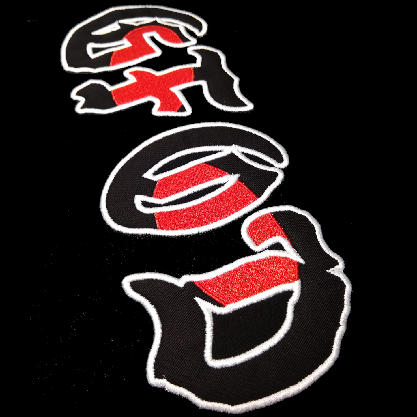 Sweat-shirt Full patch GFOD RED EYE brodé