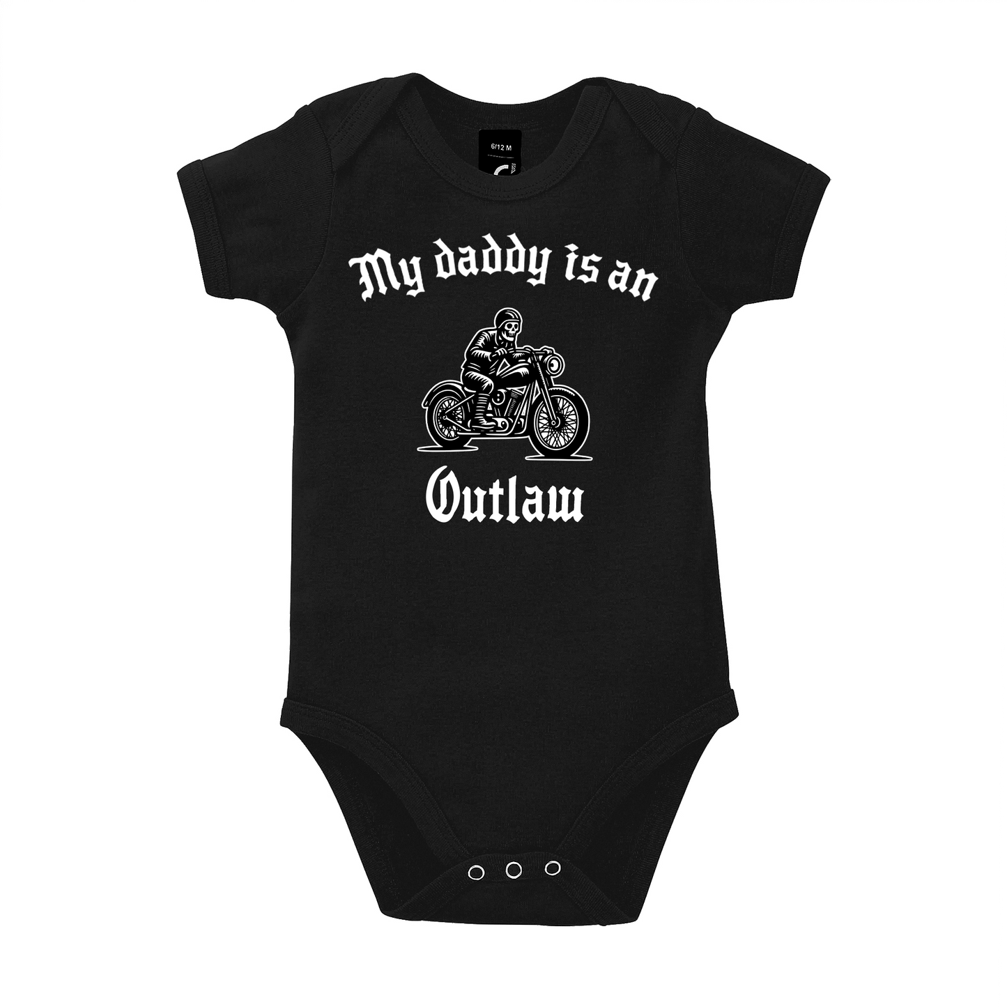Body enfant "My daddy is an Outlaw"