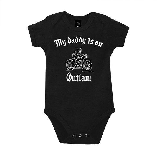Body enfant "My daddy is an Outlaw"