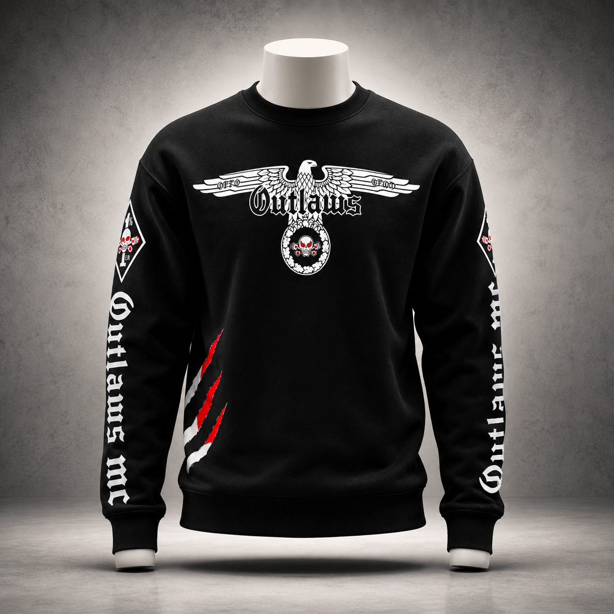 Sweat-shirt Full patch Eagle
